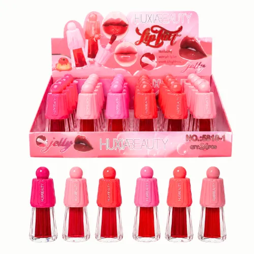 TINTAS HIDRATANTES PARA LABIOS JELLY HUXIABEAUTY APLICADOR GRUESO