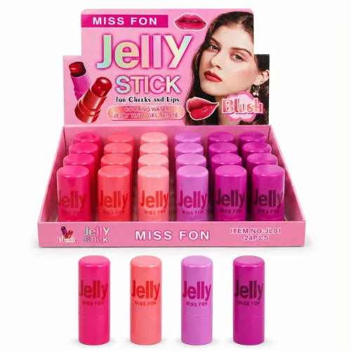 RUBOR Y TINTA LABIAL MISS FON JELLY SURTIDO