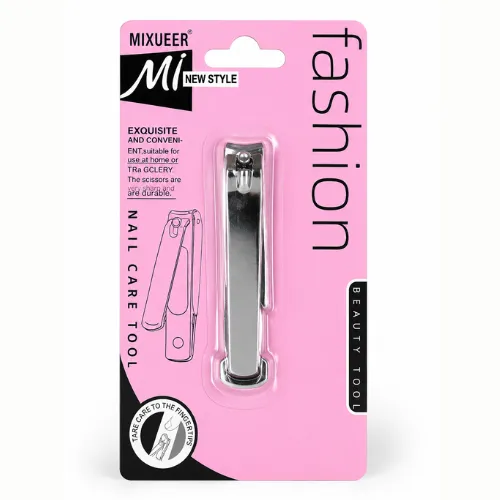 [HS016] CORTA UÑAS MIXUEER BLISTER  ROSA FASHION