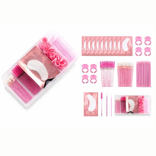 SET DE MATERIALES PARA EXTENSIONES DE PESTAÑAS NEW SHOW