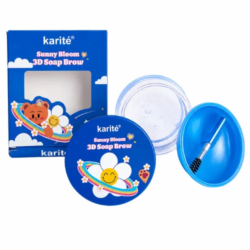 GEL FIJADOR DE CEJAS KARITÉ SUNNY BLOOM CAJA AZUL