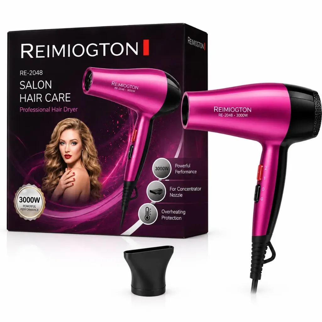 SECADORA DE CABELLO REIMIOGTON SALON HAIR CARE