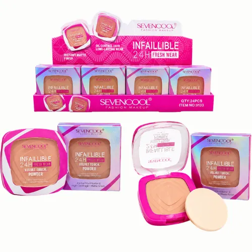 POLVO COMPACTO CONTROL GRASA INFALLIBLE 24H FRESH VELVET TOUCH