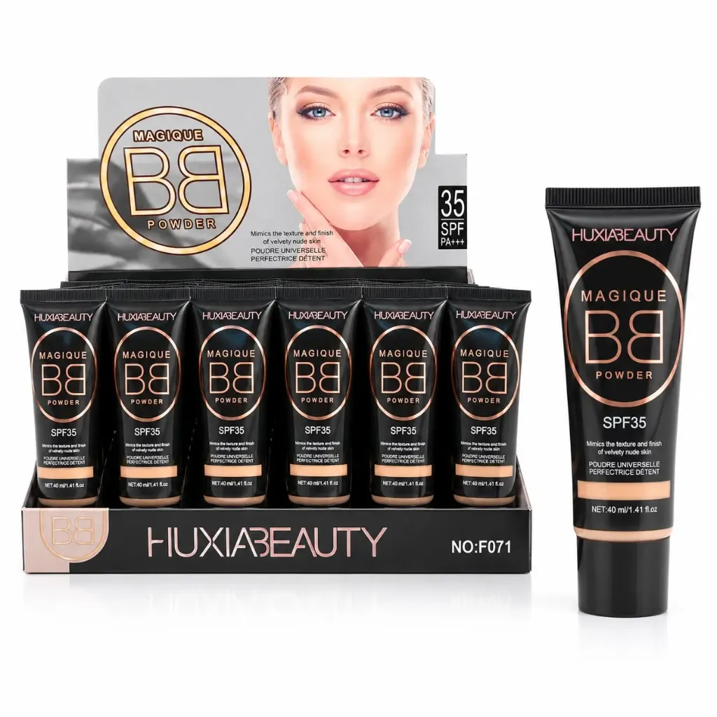 BASE DE MAQUILLAJE CON PROTECTOR SOLAR SPF35 HUXIABEAUTY