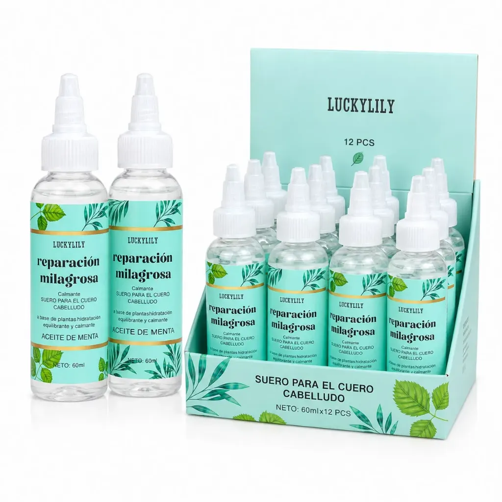 SUERO CAPILAR DE REPARACION MILAGROSA ANTI CASPA LUCKY LILY 60ML