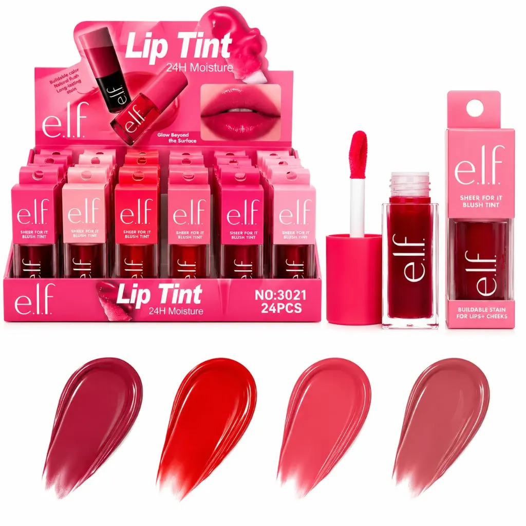 TINTA MULTIUSOS PARA MEJILLAS Y LABIOS ELF TONOS SURTIDOS