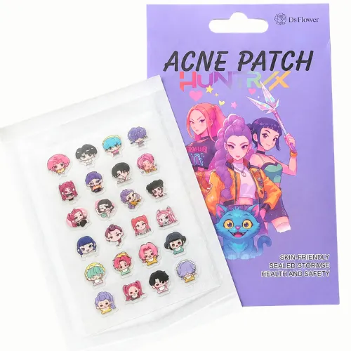 PARCHES PARA ACNÉ DISEÑO DE LAS GUERRERAS K-POP DS FLOWER 24PCS
