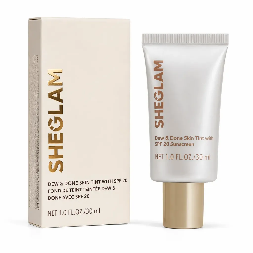 PROTECTOR SOLAR CON COLOR SHEGLAM DEW & DONW SKIN SPF20 30ML