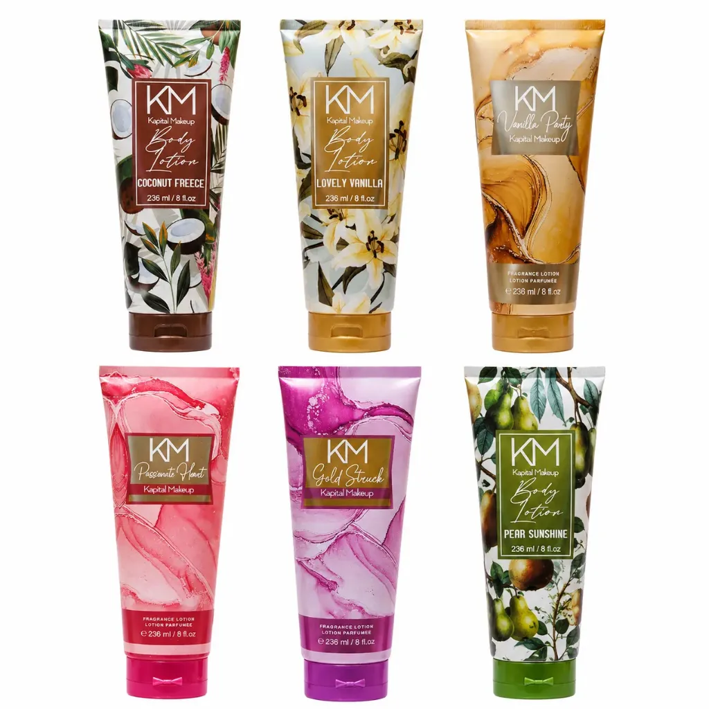 [KM02] CREMA CORPORAL KM EN TUBO 236ML AROMAS SURTIDOS