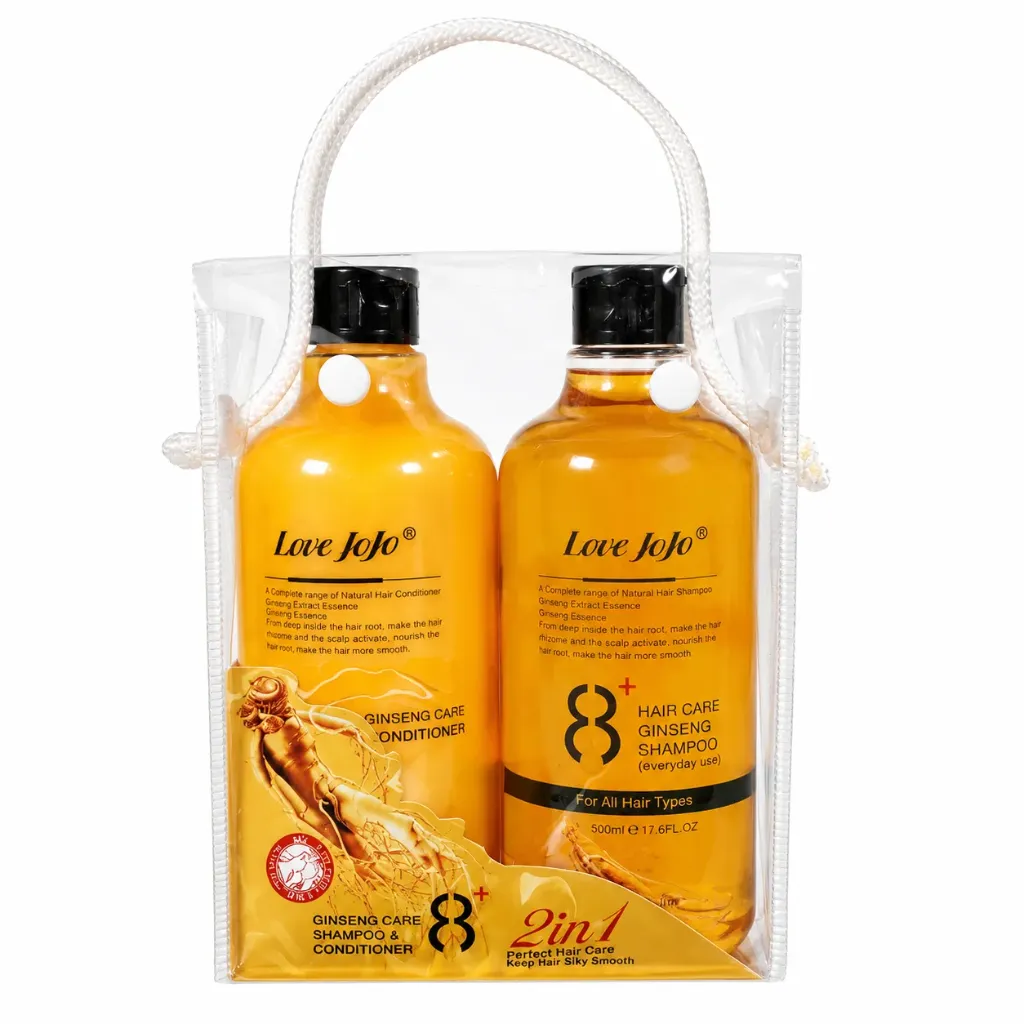 [933954] DUO DE SHAMPOO Y ACONDICIONADOR DE GINSENG PARA PROMOVER EL CRECIMIENTO DEL CABELLO