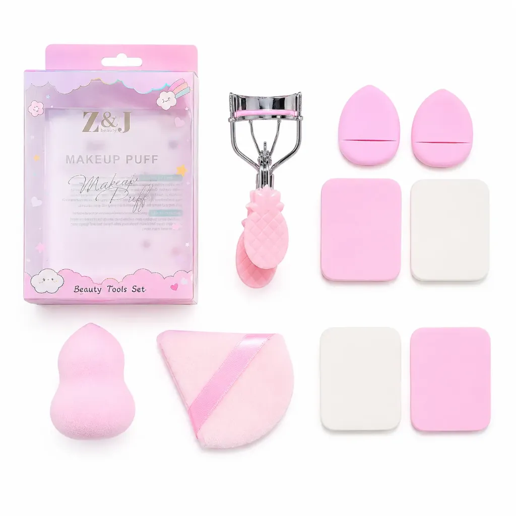 SET DE BORLAS ESPONJAS Y CURLASH Z&J