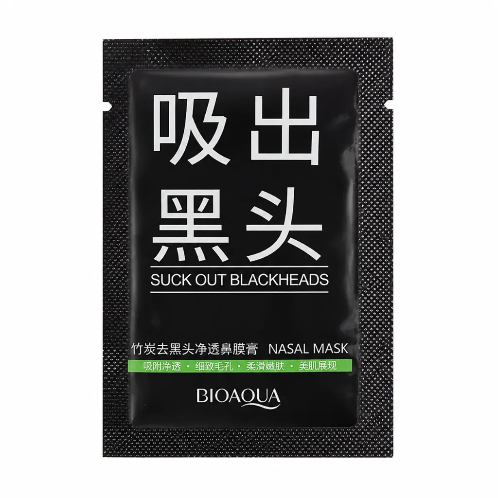 MASCARILLA NASAL DE CARBON PARA PUNTOS NEGROS BIOAQUA 6G