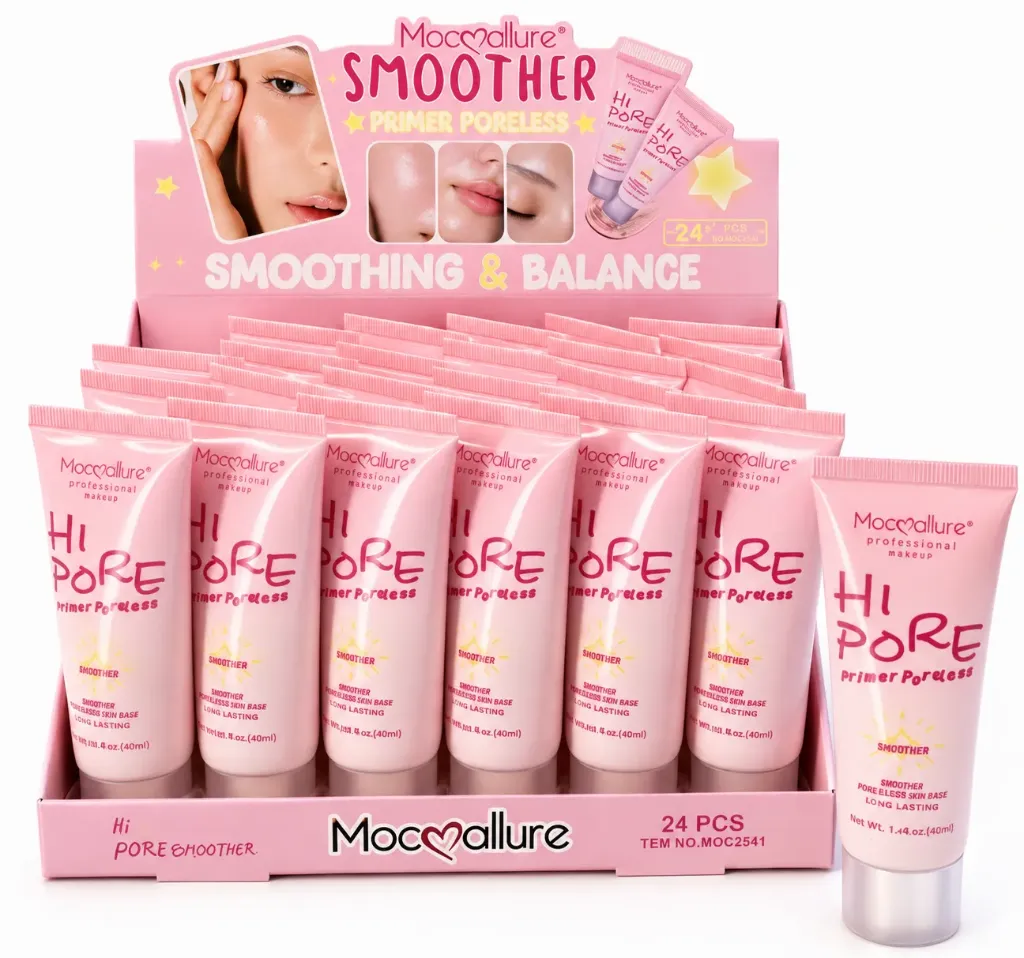 PRIMER EN GEL PARA ALISAR LA PIEL Y MINIMIZAR LOS POROS MOCOALLURE HI PORE