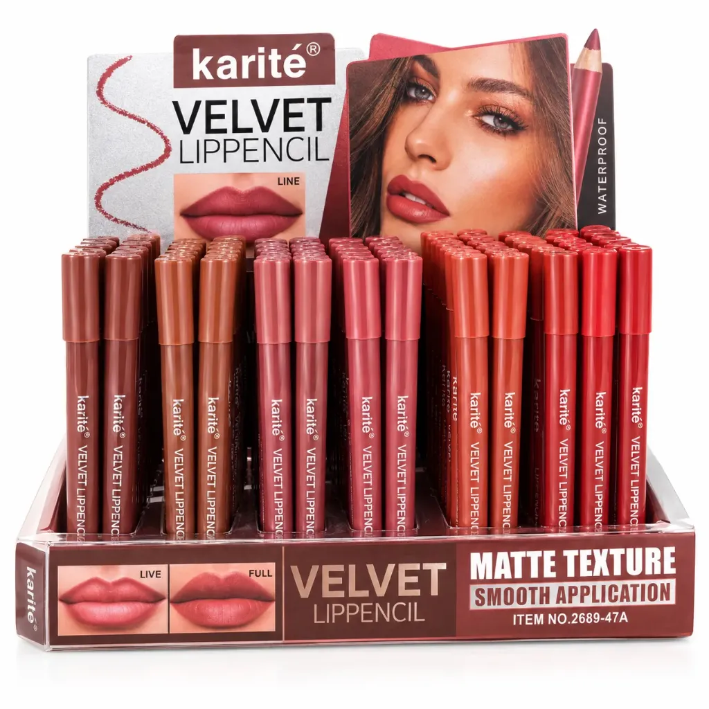 DELINEADOR DE LABIOS CREMOSO MATTE VELVET EN CRAYON TONOS SURTIDOS