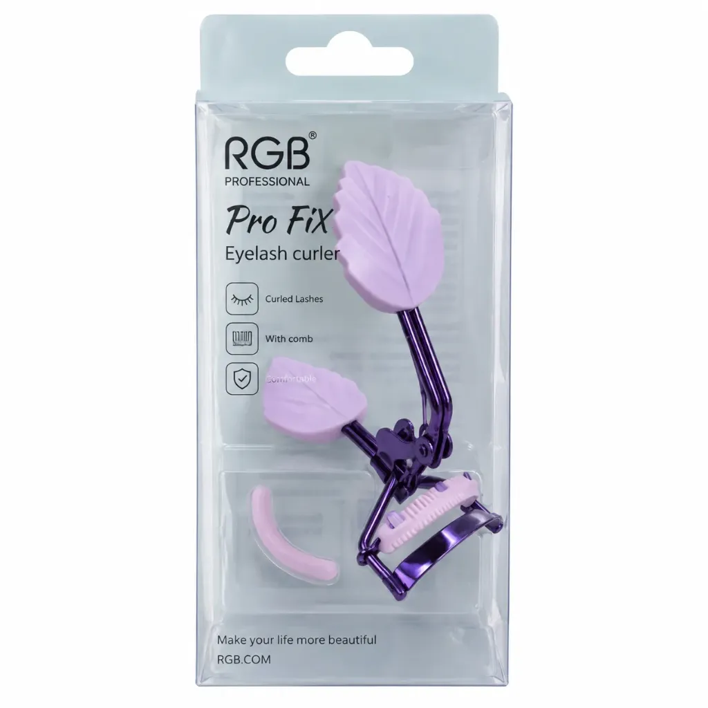 CURLASH CON PEINE SEPARADOR Y MANGO ESTILO DE HOJAS RGB