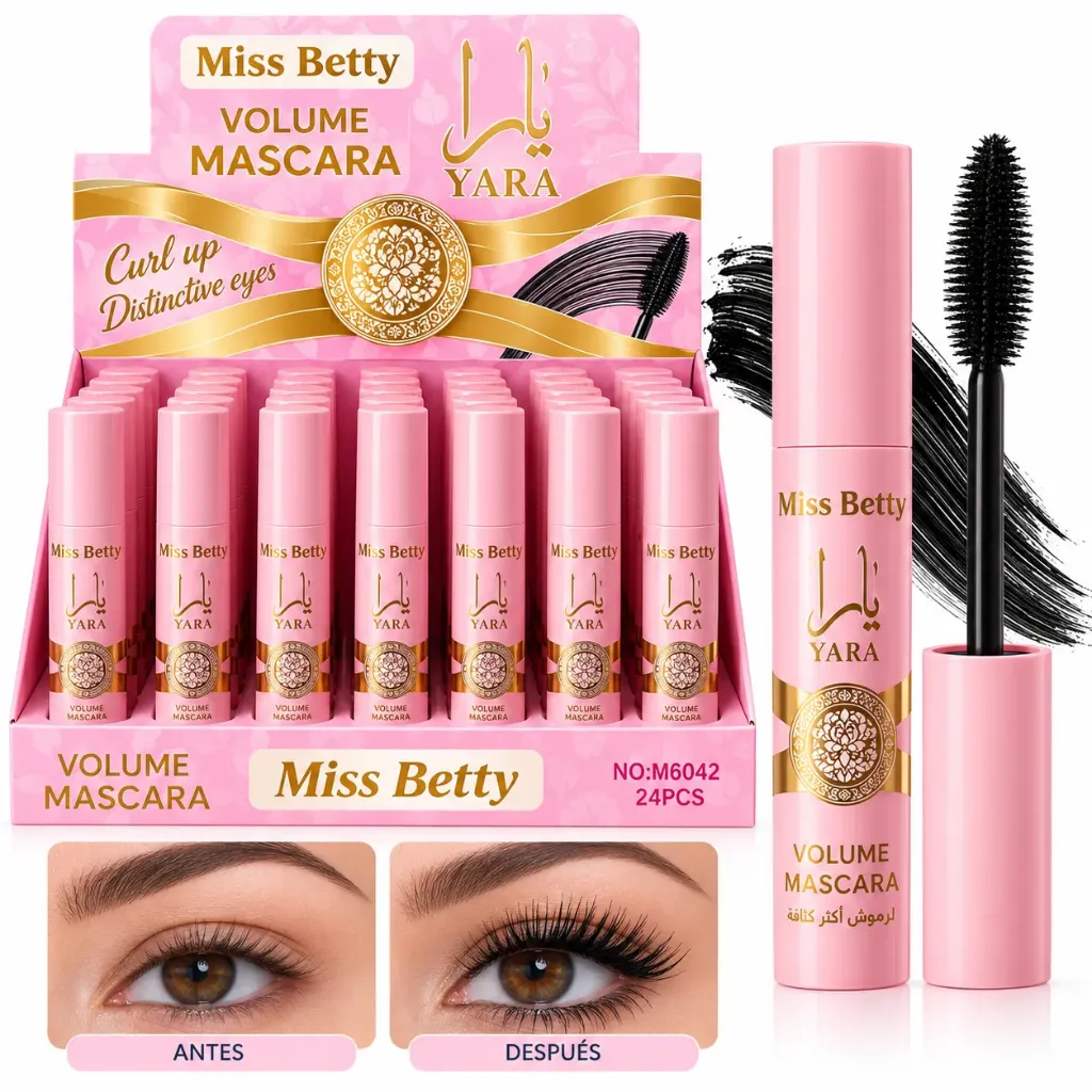 MASCARA VOLUMINIZADORA DE PESTAÑAS MISS BETTY YARA