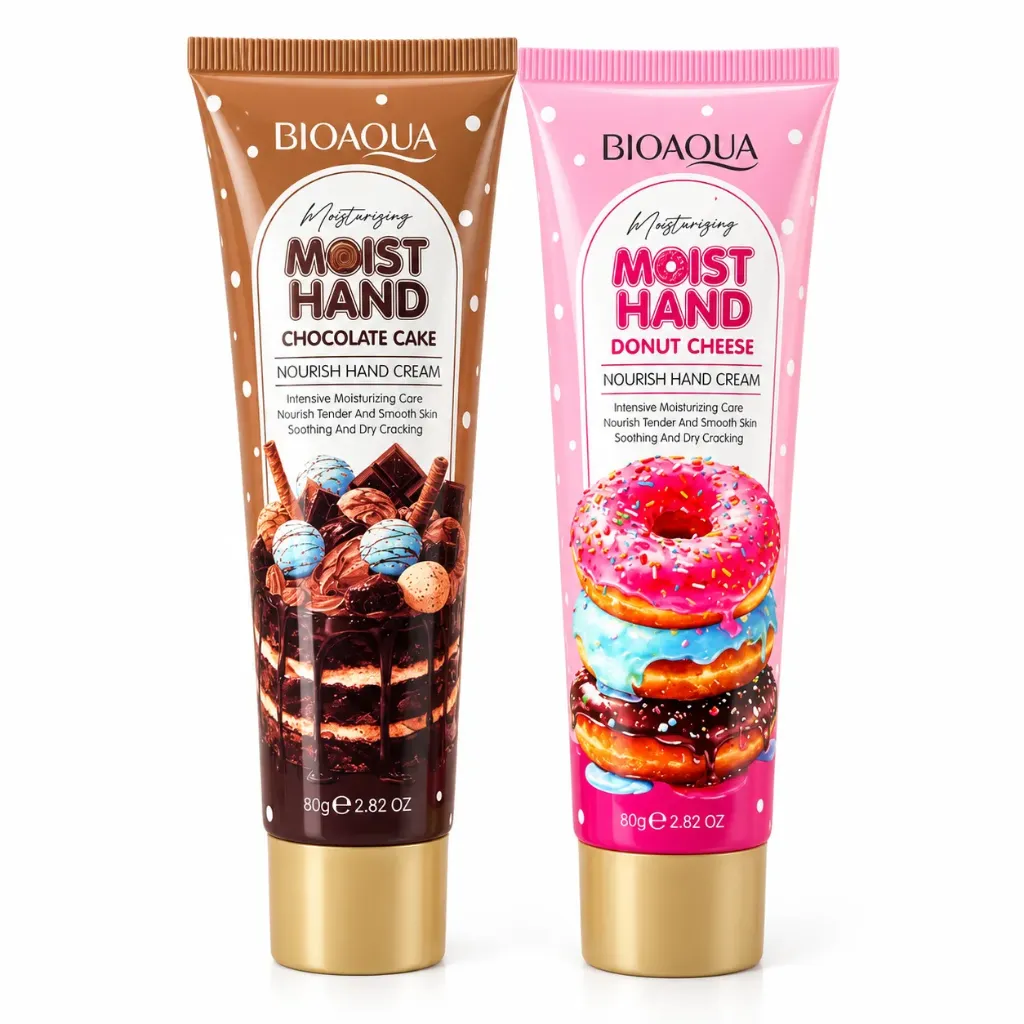 CREMA DE HIDRATACION PROFUNDA PARA MANOS BIOAQUA AROMAS SURTIDOS 80G