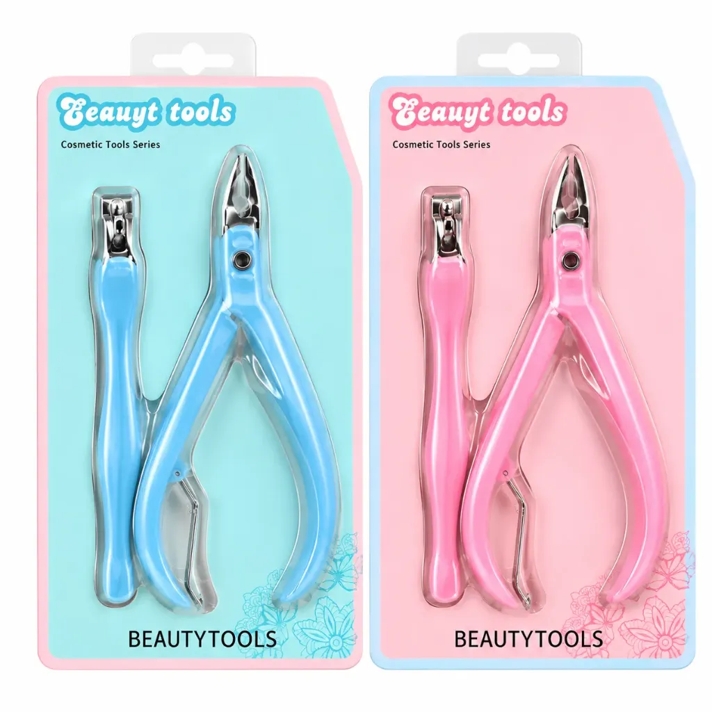 DUO DE HERRAMIENTA PARA MANICURA BEAUTY TOOLS COLORES SURTIDOS