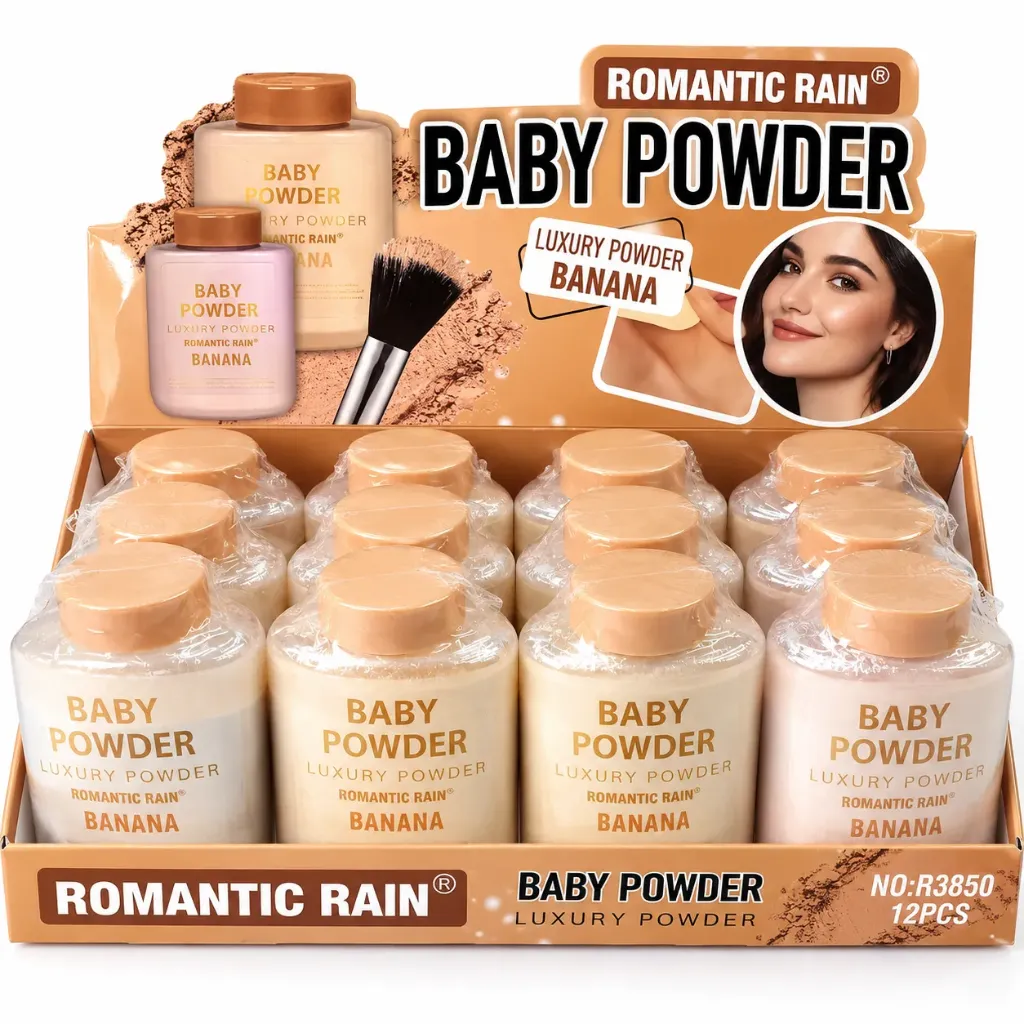POLVO SUELTO SELLADOR DE MAQUILLAJE BANANA ROMANTIC RAIN