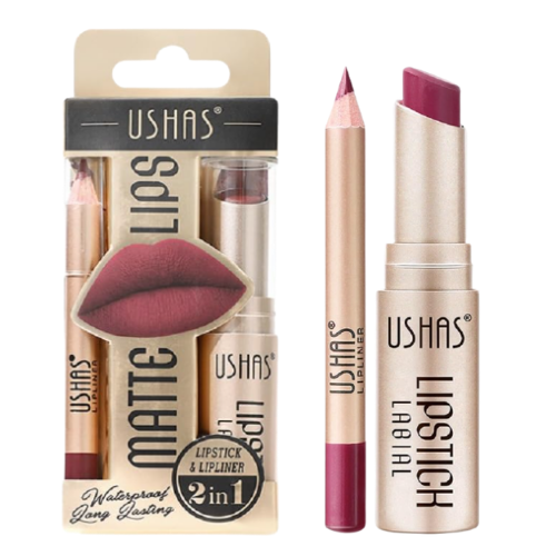 DUO LABIAL EN BARRA Y DELINEADOR A PRUEBA DE AGUA