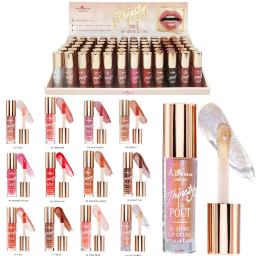 [626F01] BRILLO DE LABIOS THIRSTY POUT ITALIA DELUXE