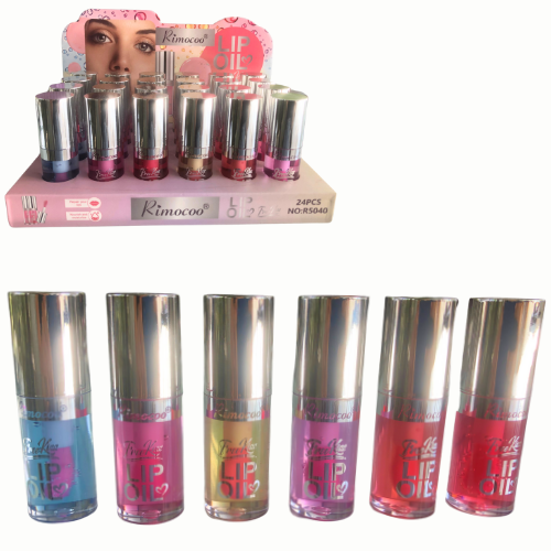 ACEITE REPARADOR DE LABIOS RIMOCOO TAPA CROMADA