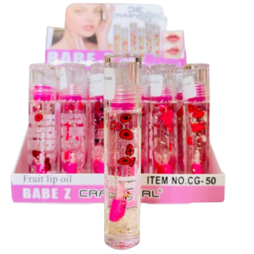 ACEITE LABIAL CON FRUTAS BABE Z CRAZY GIRL