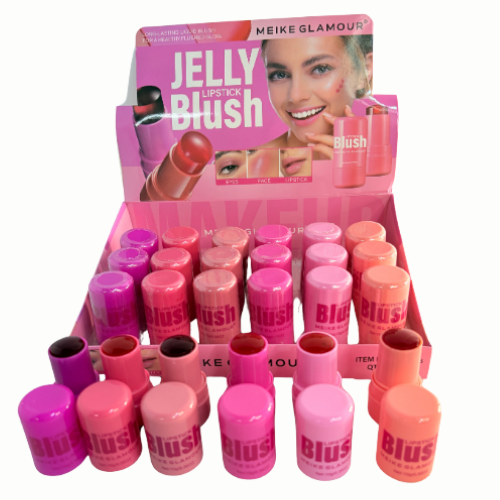 RUBOR GELATINOSO EN FORMA OVALADA MEIKE GLAMOUR