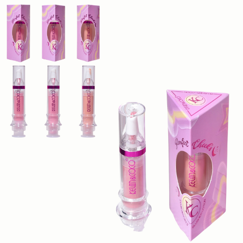 ILUMINADOR LIQUIDO EN FORMA DE JERINGA KEVIN Y COCO