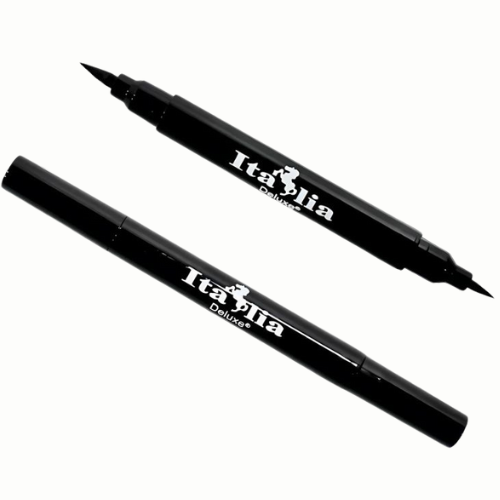 DELINEADOR DE OJOS DOBLE CON PUNTA DELGADA Y PUNTA GRUESA ITALIA DELUXE