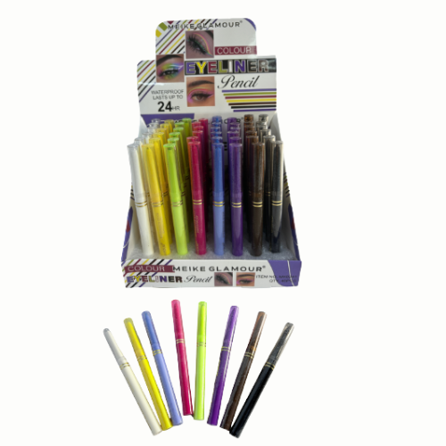 DELINEADOR DE OJOS RETRACTIL A PRUEBA DE AGUA MEIKE GLAMOUR