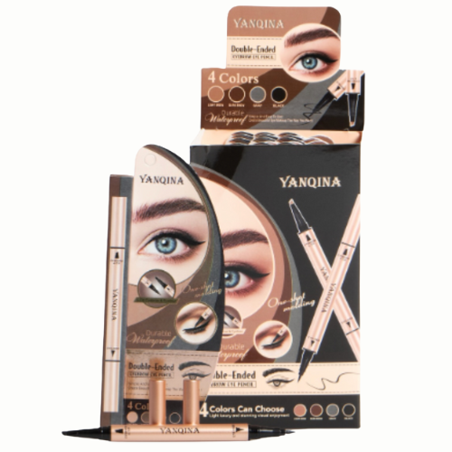 [OJ8716] LAPIZ PUNTA MICROBLANDING PARA CEJAS Y DELINEADOR DE OJOS YANQUINA