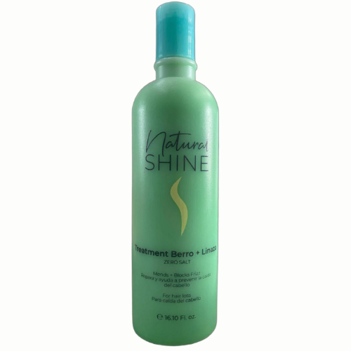 TRATAMIENTO SIN SAL BERRO Y LINAZA VERDE NATURAL SHINE 16.10FL