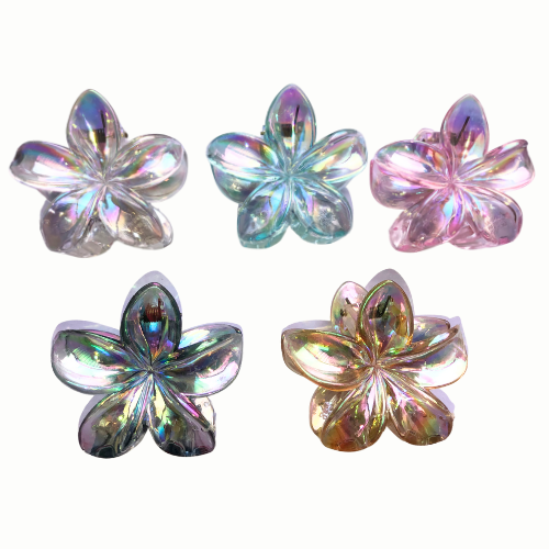 GANCHOS HAWAIANOS TRASLUCIDOS