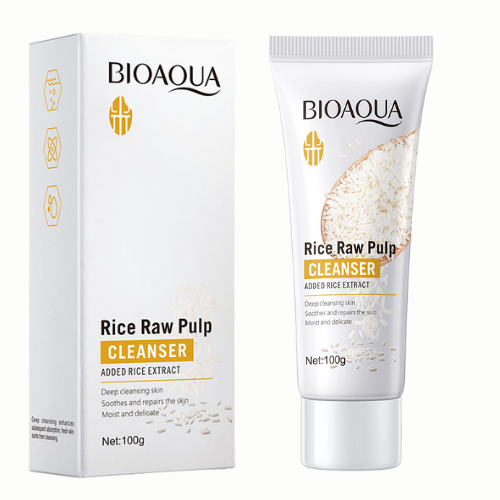 [SKNCQK] JABÓN LÍQUIDO FACIAL DE ARROZ Y ÁCIDO HIALURÓNICO CQK ClEANSER