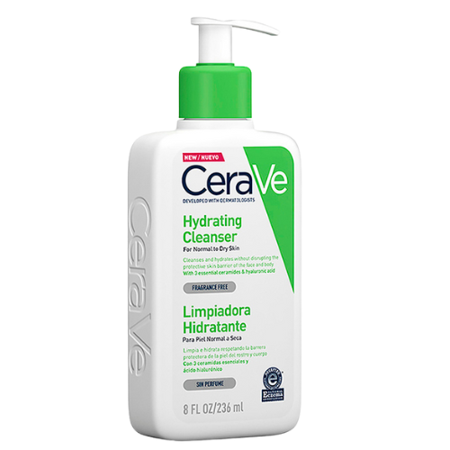 JABÓN LIQUIDO HIDRATANTE CERAVE EMPAQUE VERDE 236 ML