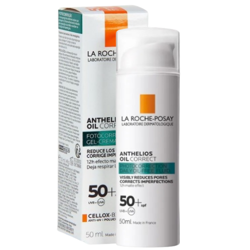 BLOQUEADOR SOLAR LA ROCHE POSAY ANTHELIOS OIL CORRECT 50SPF
