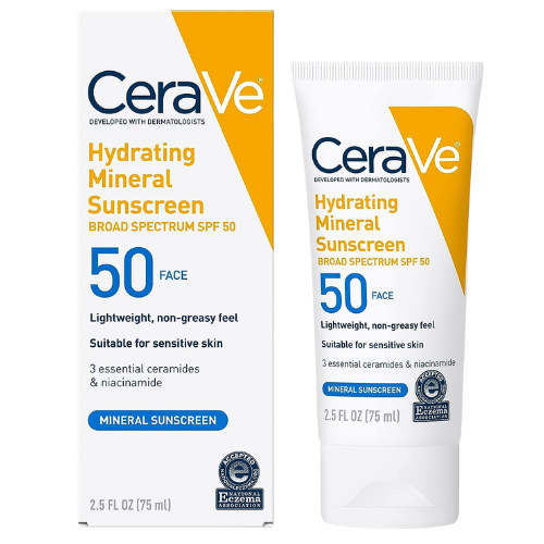 [SC75] BLOQUEADOR HIDRATANTE CERAVE CAJA AMARILLA 50 SPF