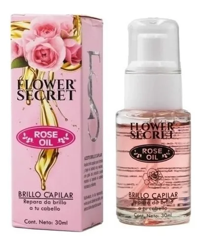 [FY07] ACEITE DE ROSAS PARA DAR BRILLO AL CABELLO FLOWER SECRET