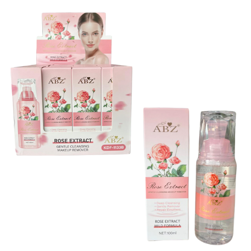 [KDF1133B] DESMAQUILLANTE ABZ CON EXTRACTO DE ROSAS 100ML