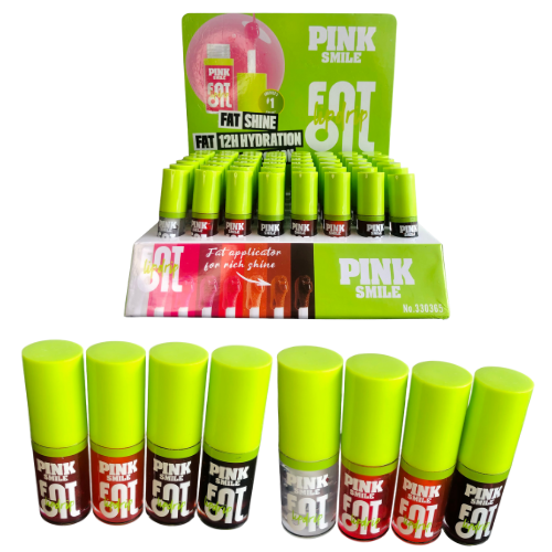 [330365] ACEITE DE LABIOS PINK SMILE DUPE DE NYX TAPA VERDE