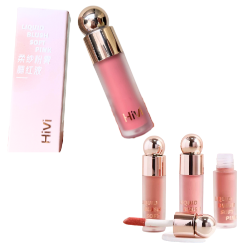 [HIBIRUBOR] RUBOR DUPE BEAUTY HIVI COREANO CON CAJITA