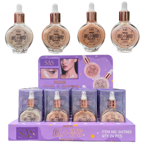 [SHT003] ILUMINADOR CORPORAL LÍQUIDO SAS SPARKLING GLOWS