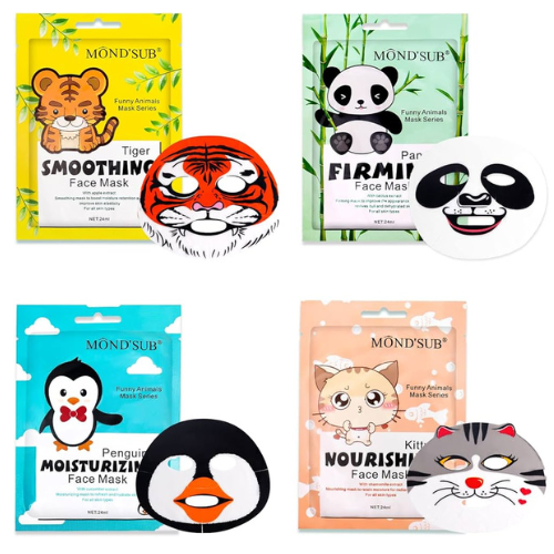 [SAS] MASCARILLAS FACIALES CON FIGURAS ANIMADAS SAS 