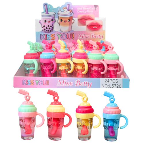 [L5720] BRILLO MAGICO EN FORMA DE TERMO CON APLICADOR GRUESO MISS BETTY