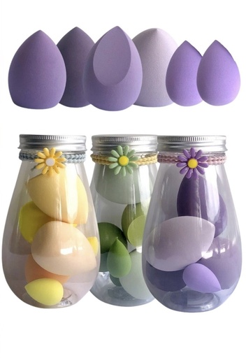 [20240417019] SET DE ESPONJAS PARA MAQUILLAJE CON ESTUCHE