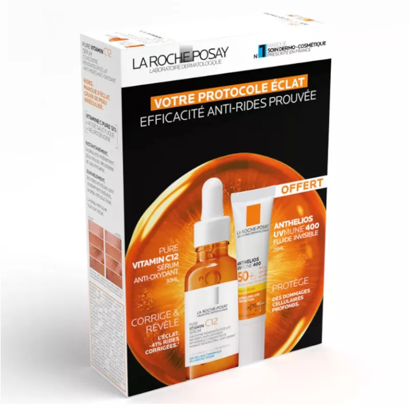 [ACL2506149] SET DE SUERO DE VITAMINA C + BLOQUEADOR SOLAR ANTHELIOS 50SPF