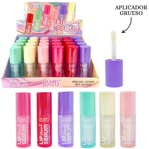 [LAB055] ACEITE HIDRATANTE CON VITAMINA E USHAS DUPE SHEIN TAPA DE COLORES