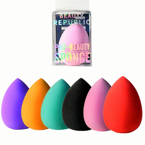[RS5100] BEAUTY BLENDER PARA APLICAR MAQUILLAJE EN FORMA DE GOTA RGB
