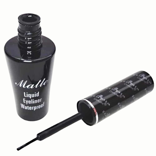 [OJDNIT] DELINEADOR DE OJOS NEGRO MATTE PUNTA PINCEL ITALIA DELUXE